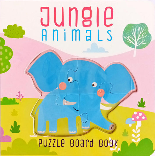 Jungle Animals Puzzle Board Book