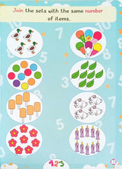 My First Smart Learning Activity Book Maths (Age 3-4)