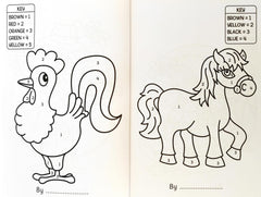 Colour by Numbers Farm (Colouring Book)