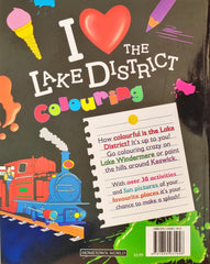 I Love the Lake District (Colouring Book)