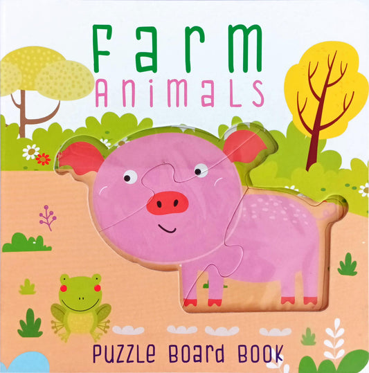 Farm Animals Puzzle Board Book