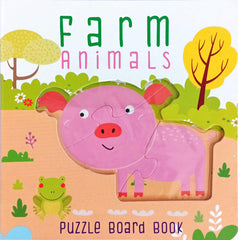 Farm Animals Puzzle Board Book