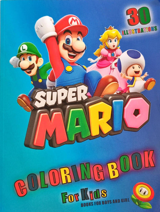 Super Mario (Colouring Book)