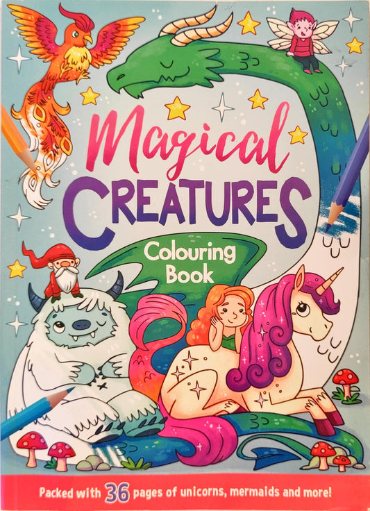 Magical Creatures (Colouring Book)