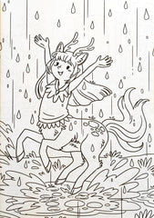 Magical Creatures (Colouring Book)