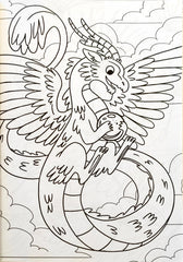 Magical Creatures (Colouring Book)