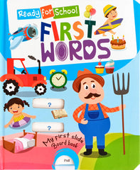 Ready For School - First Word Slide Board Book