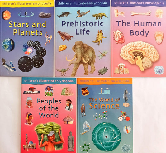 Children's Illustrated Encyclopedia Combo 2 (5 Books)