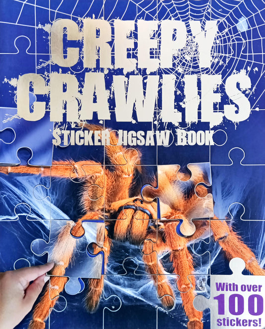 Creepy Crawlies Sticker Jigsaw book