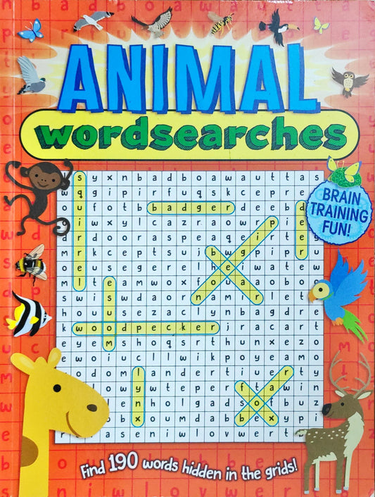 Animal Wordsearches (190 Words)