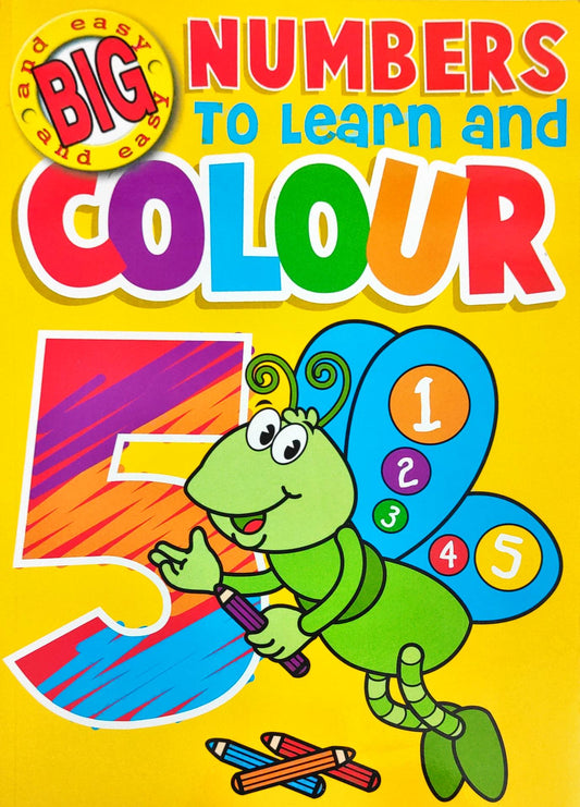 Numbers to Learn and Colour