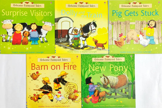 Usborne Farmyard Tales Combo Set 10 (5 Books)