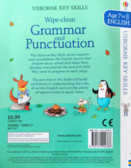 Usborne Grammar and Punctuation (Wipe and Clean)