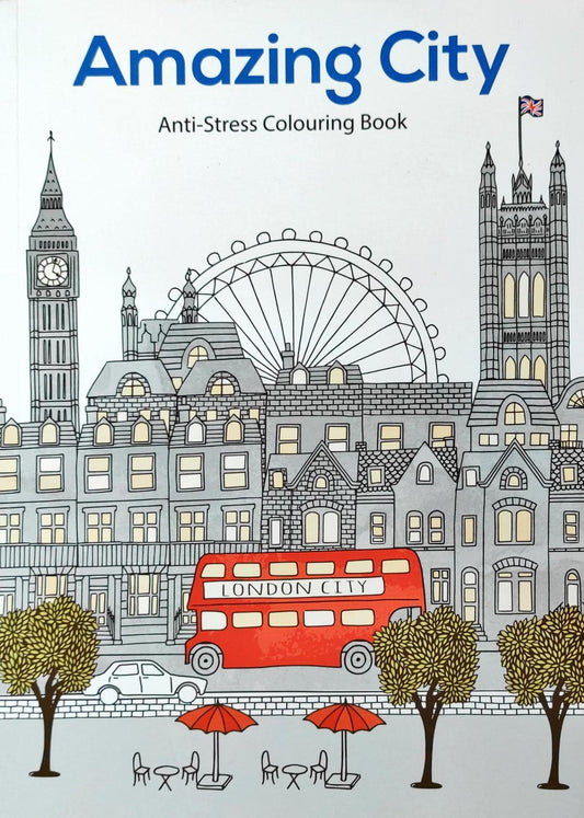Amazing City (Anti Stress Colouring Book)