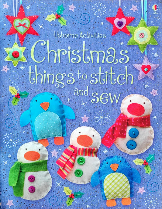 Usborne Christmas Things to Stitch nad Sew