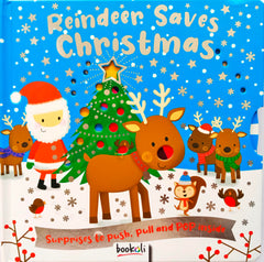 Reindeer Saves Christmas (Push Pull / Pop up)
