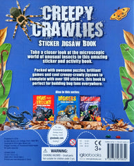 Creepy Crawlies Sticker Jigsaw book