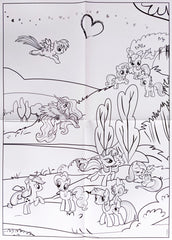 Stickers and Colouring Book With Giant Poster to Colour In