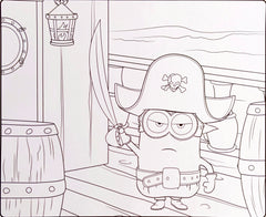 Colour and Stickers Minions (50+ Stickers)