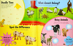 Baby Animals Farmyard Fun (Over 50 Stickers & Press Outs)