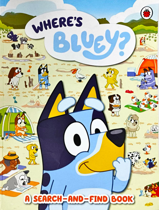 Where's Bluey? Search and Find Book