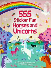 555 Sticker Fun Horses and Unicorns