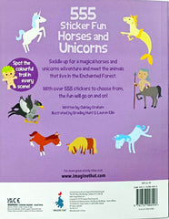 555 Sticker Fun Horses and Unicorns