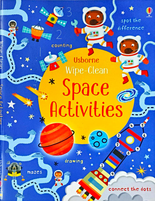 Usborne Wipe and Clean Space Activities