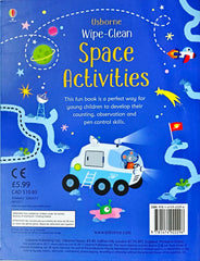 Usborne Wipe and Clean Space Activities