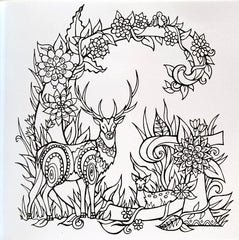 A to Z Beautiful Letters to Colour and Share