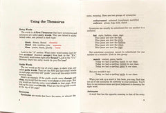 A First Thesaurus