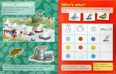 Reading Skills Activity Book with Stickers (Levels 3-4)