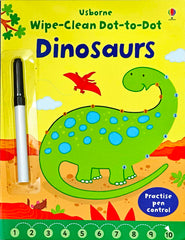 Usborne Wipe and Clean Dinosaurs