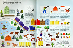 Usborne Cowboy Things to Make and Do (With Over 200 Stickers)