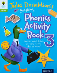 Julia Donaldson's Songbirds Phonics Activity book 3