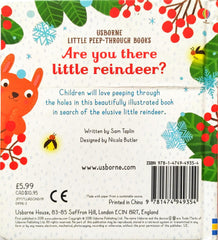 Are you there Little Reindeer (Peep Through Book)