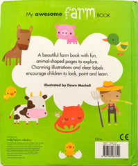 My Awesome Farm Book (Animal Shaped Pages)