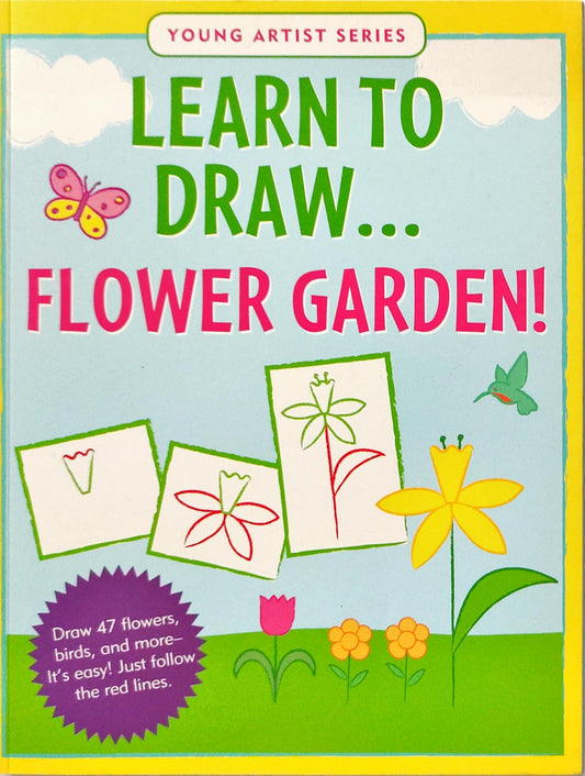 Learn to Draw Flower Garden