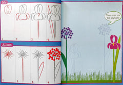 Learn to Draw Flower Garden