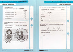 Grammar Punctuation and Spelling SATs Booster Tests (Year 2)