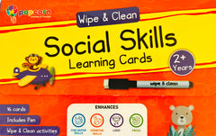 Social Skills Learning Cards (Wipe and Clean Books with Box)