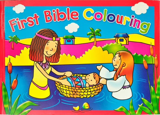 First Bible Colouring