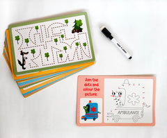 Fine Motor Skills Learning Cards (Wipe and Clean Books with Box)