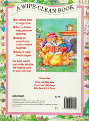 Read with Billy Bear (Wipe and Clean)