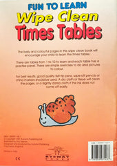 Times Tables (Wipe and Clean)