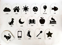 High Contrast Baby First Flash cards (20 Cards with Box)