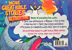 More Great Bible Stories Activity Fun