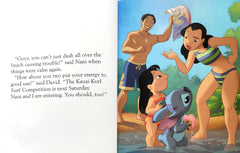 Disney Lilo and Stitch Ride the waves