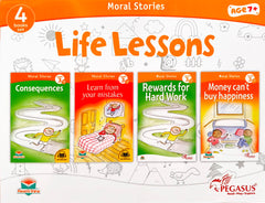 Moral Stories Life Lessons (Set of 4 Books with Box)