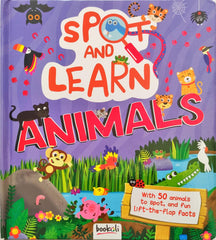 Spot and Learn Animals (Flap Book)